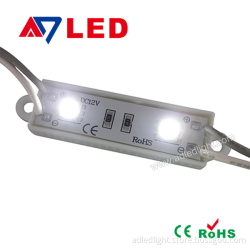 2leds SMD Module 0.48W waterproof high bright 5050 led module for light box with high quality